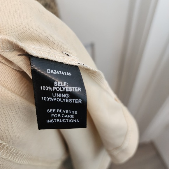 Baltic Born Cha Cha Maxi Dress M Taupe Leopard Black Lace Boho Wedding Guest - Picture 11 of 16